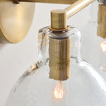 Load image into Gallery viewer, Glavira Recycled Glass Wall Sconce - Modern Bathroom Vanity Light