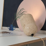 Load image into Gallery viewer, Amidori Travertine Table Lamp
