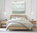 Cargar imagen en el visor de la Galería, Lámpara colgante de vidrio Lawson: vidrio reciclado moderno con diseño de cadena