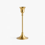 Load image into Gallery viewer, Vintage Brass Single Taper Candle Holder