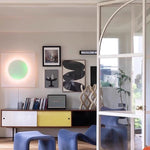 Cargar imagen en el visor de la Galería, Lámpara de pared redonda enchufable moderna y sencilla M26