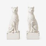 Cargar imagen en el visor de la Galería, Leopard resin bookend pair