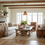 Cargar imagen en el visor de la Galería, Lámpara colgante Bellina – Forma fluida de vidrio en estilo minimalista para comedor