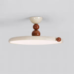 Load image into Gallery viewer, Round Flying Disc Ceiling Light - Retro Style Metal Acrylic