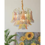 Load image into Gallery viewer, Mazzega Murano Glass Chandelier