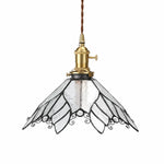 Cargar imagen en el visor de la Galería, Handcrafted Stained Glass Pendant Light Collection