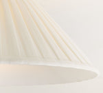 Load image into Gallery viewer, Luvora Conical Pleated Ceiling Light - Round Linen Shade Flush Mount