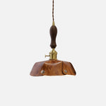 Load image into Gallery viewer, Single Pendant Natural Leather Shade Dia. 20 cm / 7.9 in