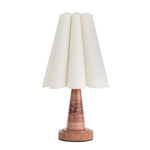 Load image into Gallery viewer, Shadon Marble Pleated Table Lamp