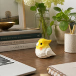 Cargar imagen en el visor de la Galería, Cute Handmade Wooden Bird Ornament