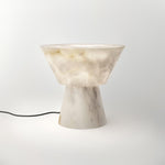 Bild in Gallery-Viewer laden, Beta Marmor Alabaster Tischlampe