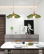 Load image into Gallery viewer, Nordic Flower Glass Pendant Light for Living Room