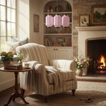 Bild in Gallery-Viewer laden, Eloise Vintage inspiriertes gewelltes Milchglas-Anhänger - modernes Akzentlicht für Küche und Schlafzimmer