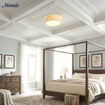 Load image into Gallery viewer, Dumora Drum Flush Mount Ceiling Light - Linen Shade Modern Elegance