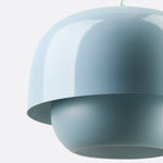 Load image into Gallery viewer, Clinco Layered Dome – Modern Metal Pendant Light for Dining Space