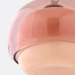 Load image into Gallery viewer, Clinco Modern Coloured Glass Mushroom Pendant Lamp – Stylish Ambient Lighting for Boutique & Residential Spaces