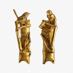 Cargar imagen en el visor de la Galería, Handcrafted Brass Animal Door Handles 53