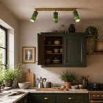 Load image into Gallery viewer, W-3433 natural jade flush mount ceiling light image 11