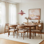 Bild in Gallery-Viewer laden, Layora Moderne Skandinavische Hängelampe – Mehrfarbiges Aluminium-Design für Ess- und Wohnzimmer N38