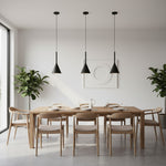 Charger l'image dans la visionneuse de galerie, Lampe suspendue industrielle Alphomo - Lampe suspendue minimaliste pour îlot de cuisine et table à manger N04