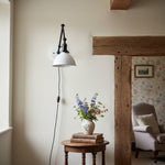 Load image into Gallery viewer, Conique Metal Vintage Adjustable Wall Sconce – Industria Lighting for Bedrooms & Living Rooms