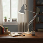 Charger l'image dans la visionneuse de galerie, Lampe de bureau vintage Modryx réglable – Lumière de travail industrielle pour bureaux à domicile