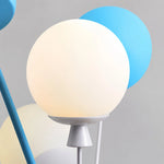 Cargar imagen en el visor de la Galería, Colorful Balloon House LED Pendant Light for Kids Rooms