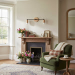 Cargar imagen en el visor de la Galería, Aplique de pared rústico bohemio Mobilux Line – Detalle de madera maciza para entradas e interiores del hogar