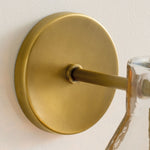 Load image into Gallery viewer, Glavira Recycled Glass Wall Sconce - Modern Bathroom Vanity Light