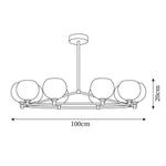 Load image into Gallery viewer, Moricio Brass Chandelier