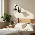 Charger l'image dans la visionneuse de galerie, Outdoor wall lantern detail and scene