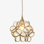 Load image into Gallery viewer, FloriVitre Pendant Light with Petal Silhouette - Vintage Style Lighting for Home Spaces