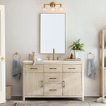 Load image into Gallery viewer, Glavira Recycled Glass Wall Sconce - Modern Bathroom Vanity Light