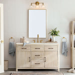 Bild in Gallery-Viewer laden, Glavira Recycelte Glas Wandlampe - Modernes Badezimmer Waschtischlicht