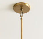 Load image into Gallery viewer, Driscoll Conical Glass Pendant Light - Modern Glass And Iron Design