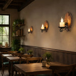 Charger l'image dans la visionneuse de galerie, Rustic Dining Room Wall Lighting Scene