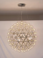 Load image into Gallery viewer, Silver Spark Ball Pendant Light