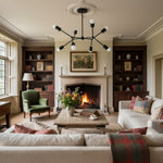 Bild in Gallery-Viewer laden, Mobilux Line Geometrischer Kronleuchter – Modernes Metalllicht für Schlafzimmer