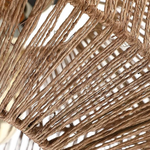 Load image into Gallery viewer, Woven Lantern Boho Radiance Rattan Ceiling Light