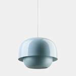 Load image into Gallery viewer, Clinco Layered Dome – Modern Metal Pendant Light for Dining Space