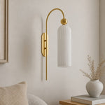 Cargar imagen en el visor de la Galería, Avenlo Minimalist Wall Lamp – Modern Vertical Accent Lighting for Bathroom or Hallway