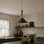 Cargar imagen en el visor de la Galería, Modern Minimalist Leather Shade Pendant Light