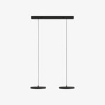 Bild in Gallery-Viewer laden, Feranox Skulpturale runde Pendelleuchte im modernen Stil für die Beleuchtung des Esstisches