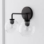 Load image into Gallery viewer, Selvion Art-Glass Globe Wall Sconce – Elegant Modern Wall Light for Bathrooms, Halls & Living Spaces
