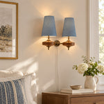 Load image into Gallery viewer, Hour Rho Plug-In Wall Sconce
