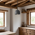 Load image into Gallery viewer, Farmhouse Pendant Light – Vanity Pendant Light With Colorful Dome Design