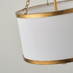 Load image into Gallery viewer, Broche Drum Pendant Lamp