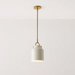 Load image into Gallery viewer, Hanton Nordic Metal Morandi Metal Pendant Light - Nordic Minimalist Fixture Light