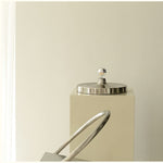 Load image into Gallery viewer, Contemporary Space Age Disk Ceiling Lamp Chrome Plated Finish