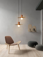 Load image into Gallery viewer, Walnut Copper Jupiter Pendant Lamp M33